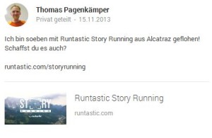 Runtastic Story Running